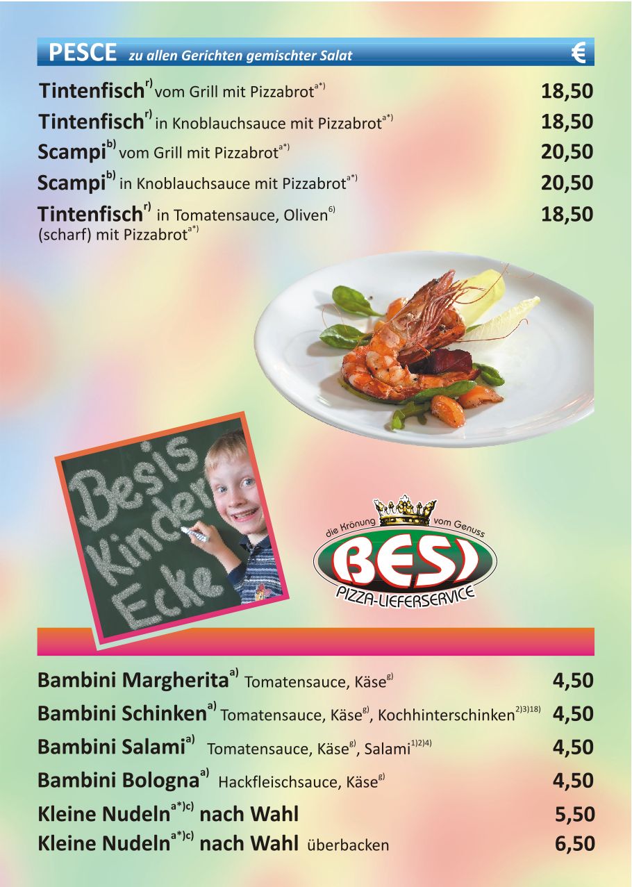 Seite 10 unserer Speisekarte.